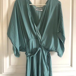 Silk Wrap Dress
